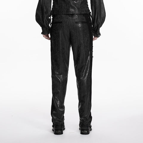 Steampunk-Streifenhose für Herren