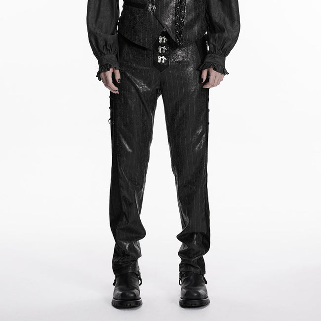 Steampunk-Streifenhose für Herren