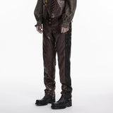 Steampunk-Streifenhose für Herren