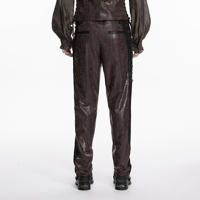 Steampunk-Streifenhose für Herren