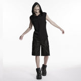 Punk-Shorts aus personalisiertem Wildleder