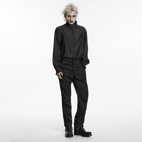Gothic Herrenhose mit dunklem Muster