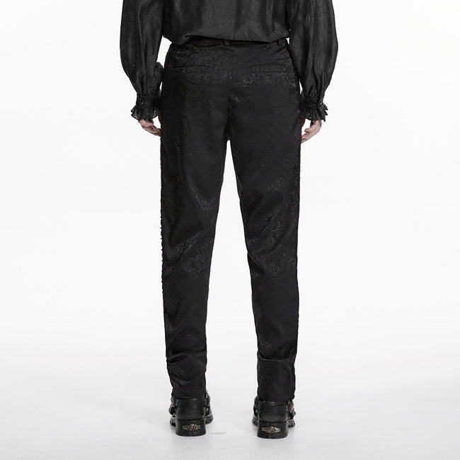 Gothic Herrenhose mit dunklem Muster