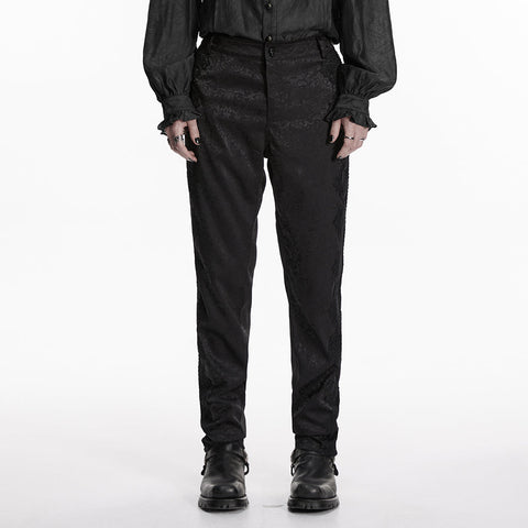Gothic Herrenhose mit dunklem Muster