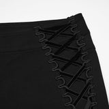 Gothic-Hosen mit Riemen für Herren