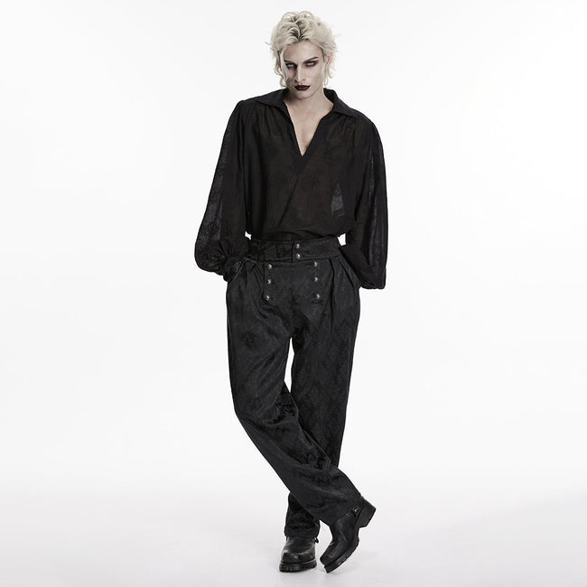 Goth Palace Jacquard-Hose