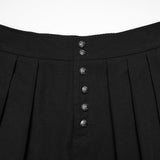 Gothic-Hose mit schmal zulaufendem Bein