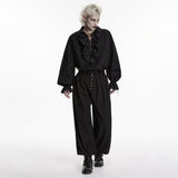 Gothic-Hose mit schmal zulaufendem Bein