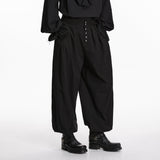 Gothic-Hose mit schmal zulaufendem Bein
