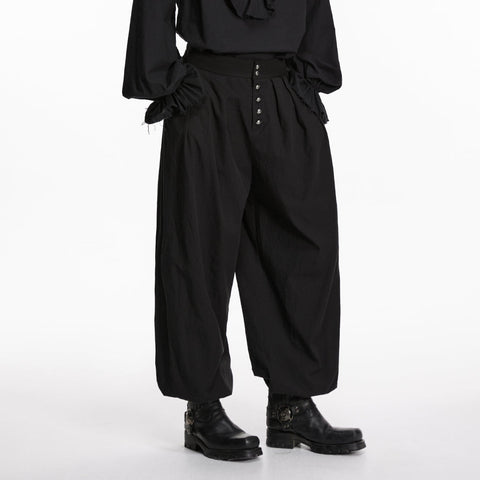 Gothic-Hose mit schmal zulaufendem Bein