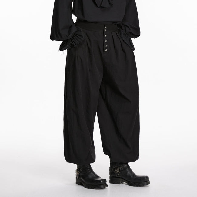 Gothic-Hose mit schmal zulaufendem Bein