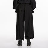Gothic-Hose mit schmal zulaufendem Bein