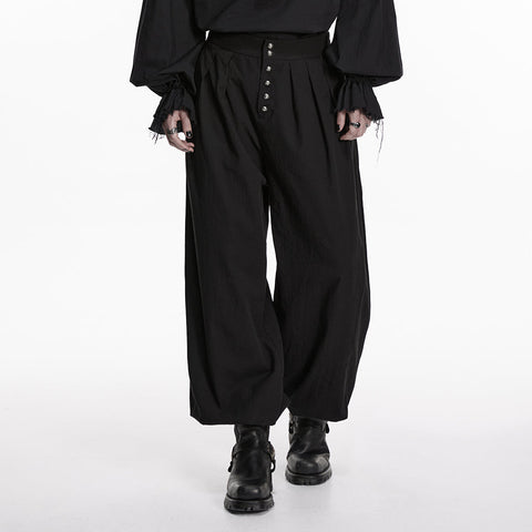 Gothic-Hose mit schmal zulaufendem Bein