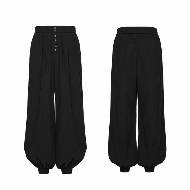 Gothic-Hose mit schmal zulaufendem Bein