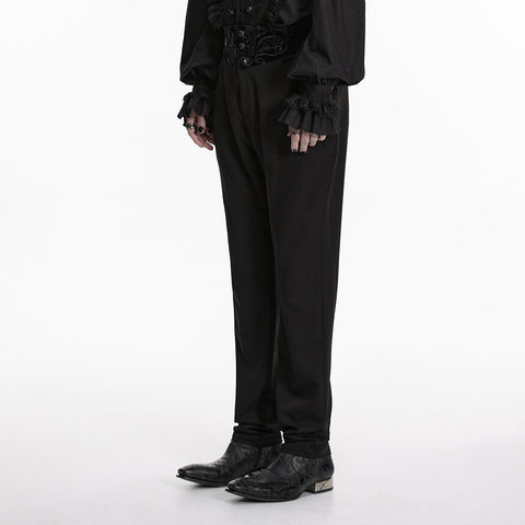 Goth-Pflanzenstickerei-Hose