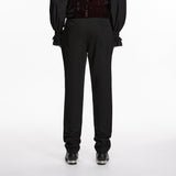 Goth-Pflanzenstickerei-Hose