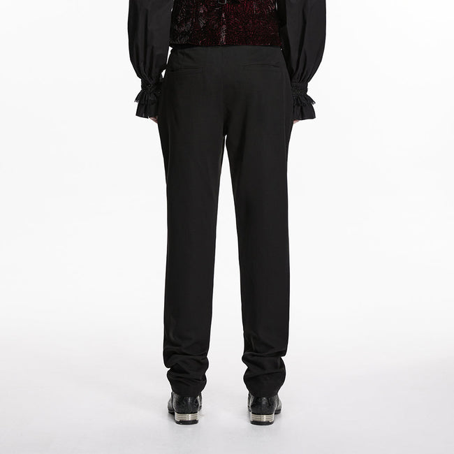 Goth-Pflanzenstickerei-Hose
