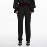 Goth-Pflanzenstickerei-Hose