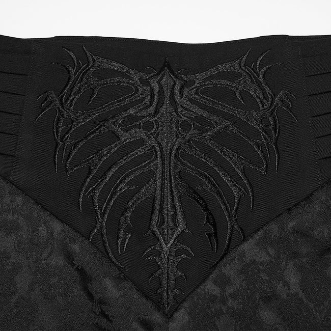 Geheimnisvolle, bestickte Gothic-Hose