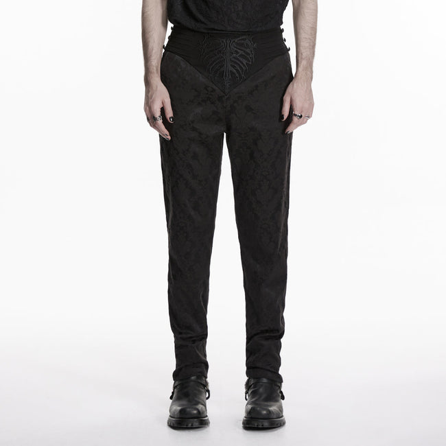 Geheimnisvolle, bestickte Gothic-Hose