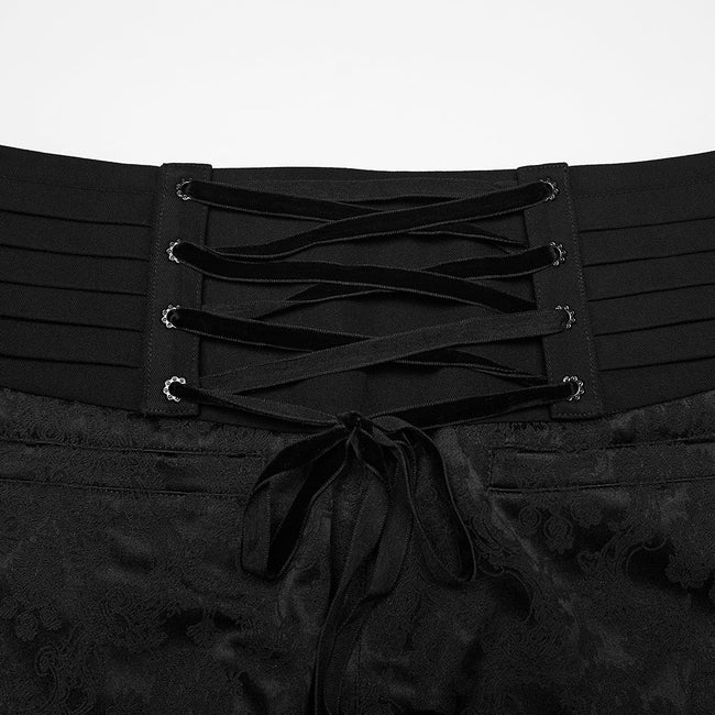 Geheimnisvolle, bestickte Gothic-Hose