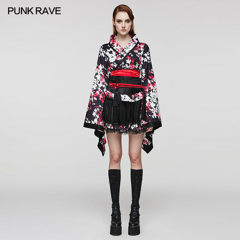 Kimono mit „Lolita“-Aufdruck