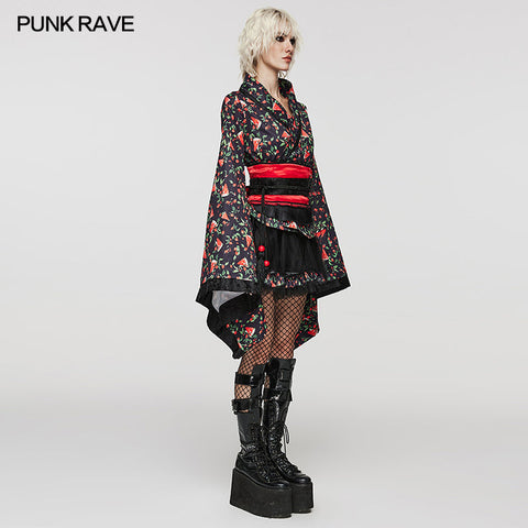 Kimono mit „Lolita“-Aufdruck
