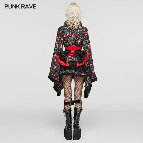 Kimono mit „Lolita“-Aufdruck