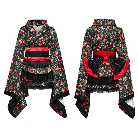 Kimono mit „Lolita“-Aufdruck