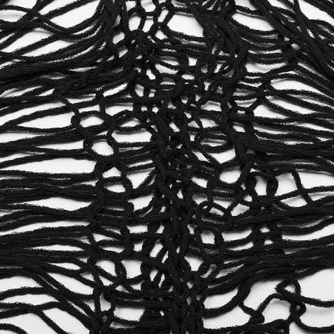 Punk Sexy hohler kurzer Pullover