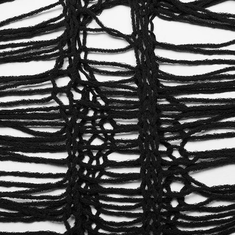 Punk Sexy hohler langer Pullover