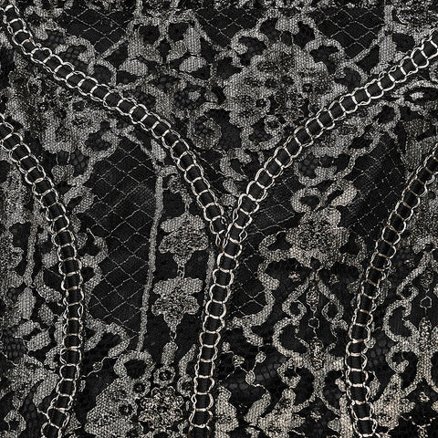 Gothic Mystery schulterfreies Kleid