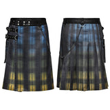 Schottischer Kilt mit Punk-Farbverlauf