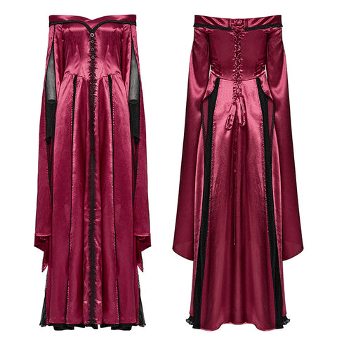 Wunderschönes schulterfreies Gothic-Kleid