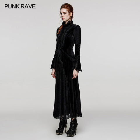 Gothic Daily Samtkleid