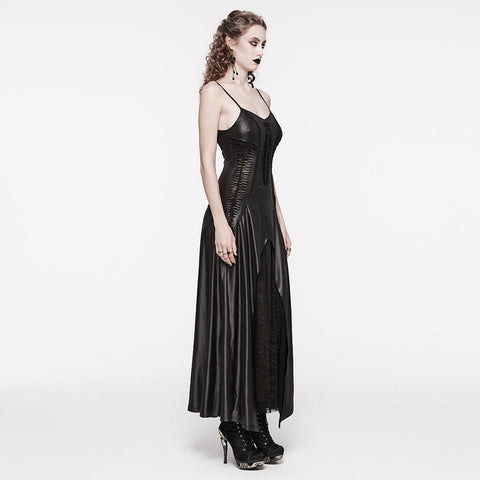 Gothic-Unterkleid mit Flechtmuster