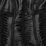 Gothic-Unterkleid mit Flechtmuster