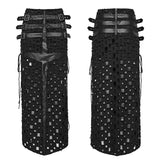 Punk-Rock mit Kreuz und ausgehöhltem Schlitz