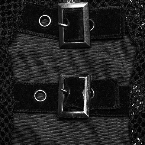 Kleid mit Gothic-Rosen-Print