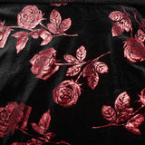 Kleid mit Gothic-Rosen-Print