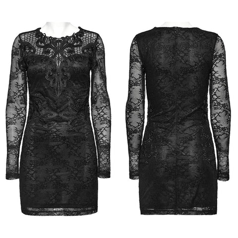 Elegantes Gothic-Spitzenkleid
