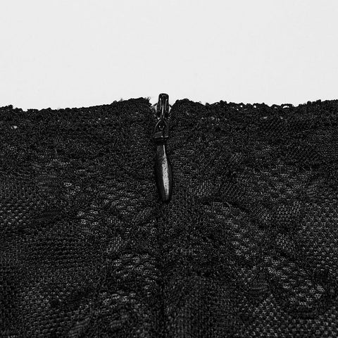 Elegantes Gothic-Spitzenkleid
