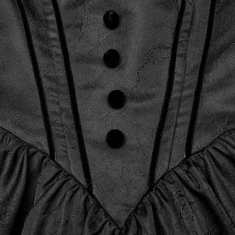 Gothic-Retro-Samtkleid