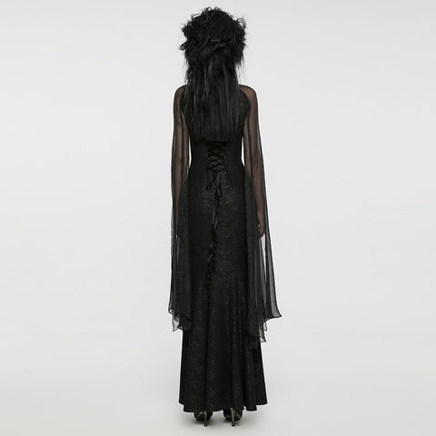 Goth Fließendes Feenkleid