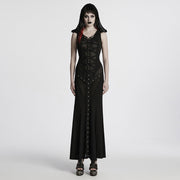 Punk-Kleid mit Kapuze
