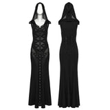 Punk-Kleid mit Kapuze