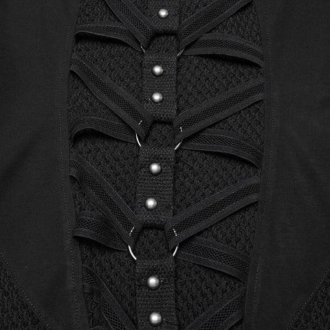 Punk-Kleid mit Kapuze
