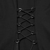 Punk-Kleid mit Kapuze