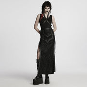 Gothic-Optik-Spitzenrock