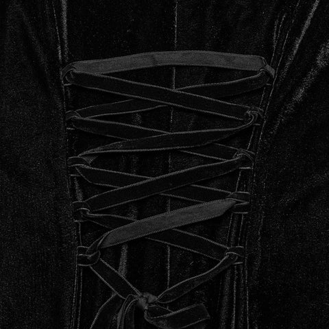 Gothic sexy langes Kleid